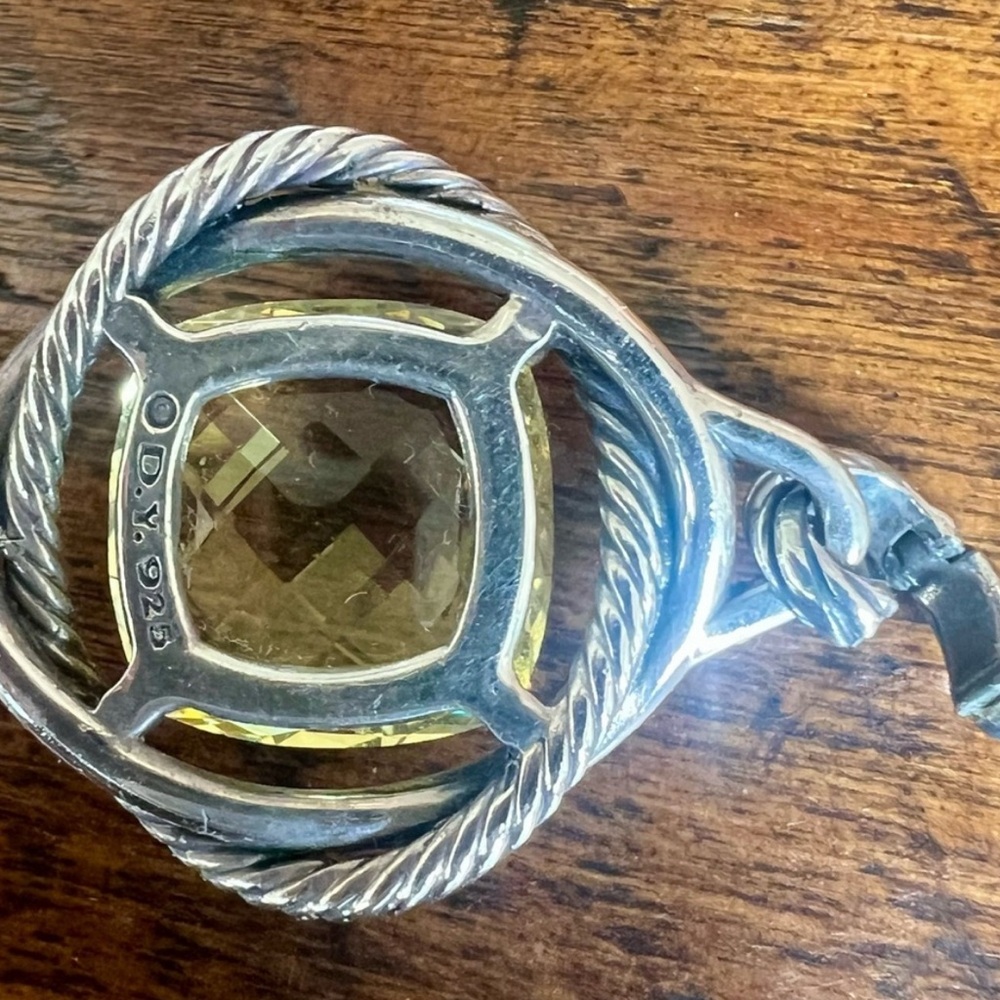 David Yurman Infiniti Lemon Yellow Enhancer (no chain) - Picture 3 of 7
